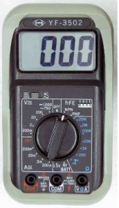 YF-3502 数位三用电表