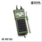 哈纳仪器&哈纳酸度计PH计HI98180(哈纳HANNA)高精度防水型pH/ORP/温度测定仪