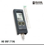 哈纳仪器&哈纳酸度计PH计HI99171N(哈纳HANNA)便携式防水型pH/℃测定仪【皮革/ 纸张】