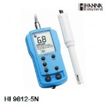 哈纳仪器&哈纳酸度计PH计HI9812-5N(哈纳HANNA)便携式pH/EC/TDS/℃测量仪