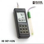 哈纳仪器&哈纳酸度计PH计HI98140N(哈纳HANNA)便携式微电脑PH/℃测定仪