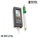 哈纳酸度计HI99121N&哈纳便携式pH/ 温度测定仪【土壤种植】价格