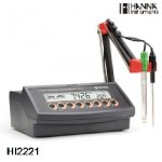 哈纳仪器&哈纳酸度计PH计HI2221（PH211、HI221）(哈纳HANNA)专业实验室pH/ORP/温度测定仪