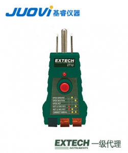 EXTECH ET10 GFCI插座测试仪